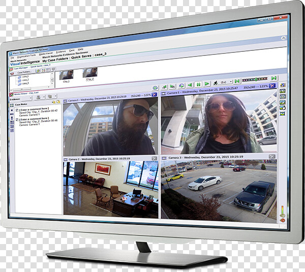 A Monitor Showing The Evidence Reviewer Software   Led backlit Lcd Display  HD Png DownloadTransparent PNG