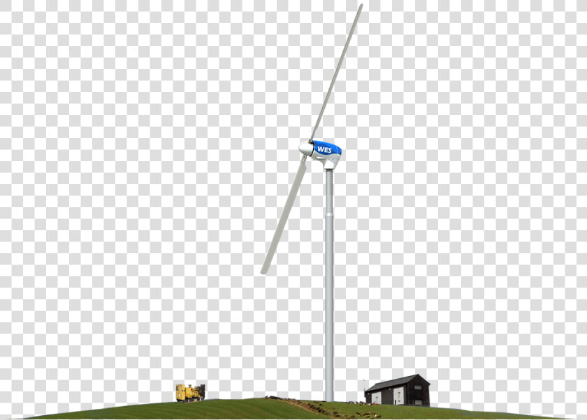 Wes Windturbine Technology   Grass  HD Png DownloadTransparent PNG