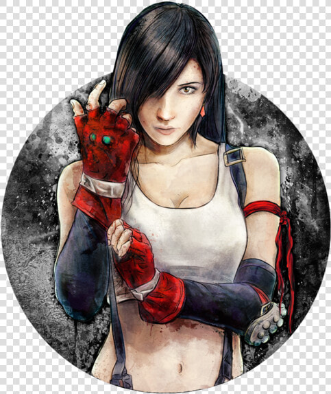 Tifa Final Fantasy Art  HD Png DownloadTransparent PNG