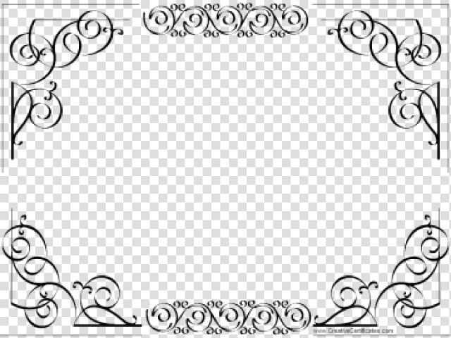 Certificate Template Clipart Outline   Certificate Border Design Png  Transparent PngTransparent PNG
