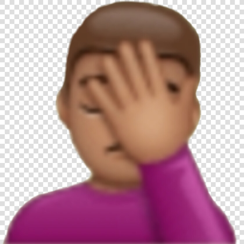  facepalm  whatsapp  smileys   Toddler  HD Png DownloadTransparent PNG