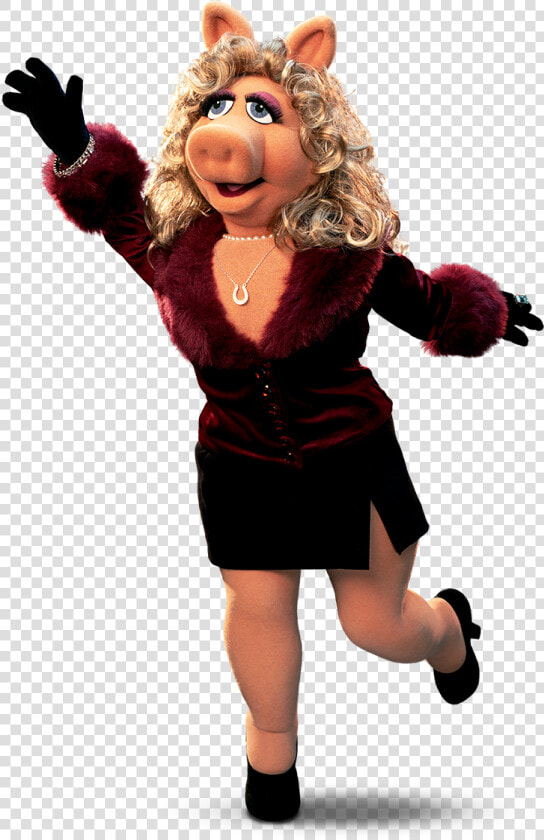 Transparent Miss Piggy Png   Miss Piggy Dressed Up  Png DownloadTransparent PNG