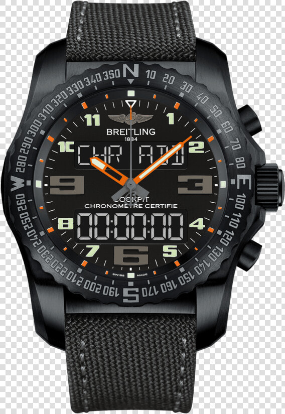 Cockpit B50       Orange Breitling Cockpit B50  HD Png DownloadTransparent PNG