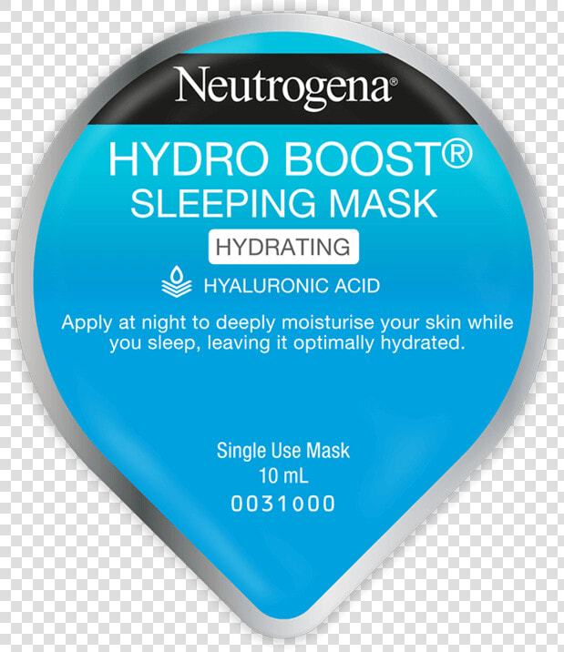 Neutrogena Hydro Boost Sleeping Mask  HD Png DownloadTransparent PNG