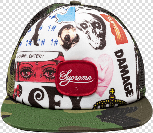 Supreme Blood Lust Meshback 5 Panel  HD Png DownloadTransparent PNG