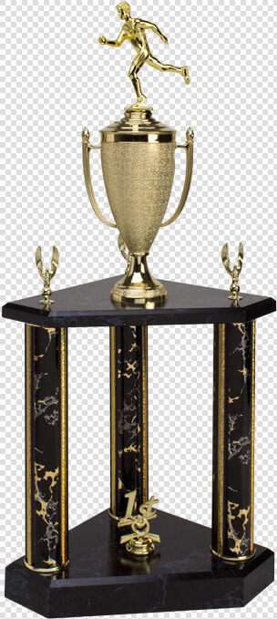 3 Column Trophy For 1st Place Award At Track  amp  Field   Track And Field Trophies  HD Png DownloadTransparent PNG