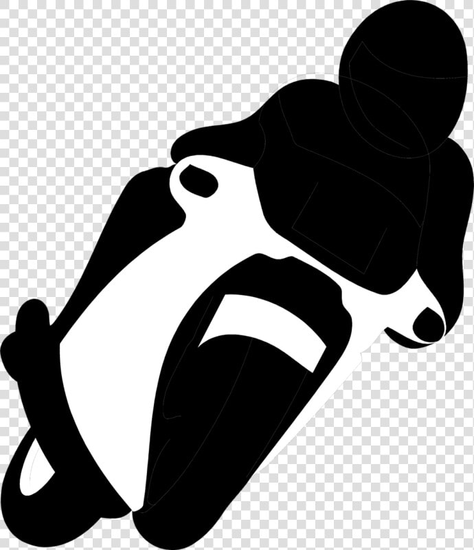Motorcycle Clipart Vector   Racing Motorcycle Silhouette Png  Transparent PngTransparent PNG
