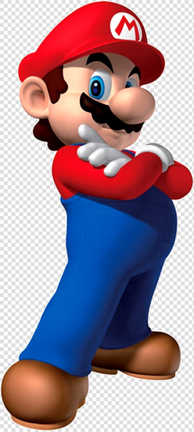 Transparent Annihilate Clipart   Super Mario Arms Crossed  HD Png DownloadTransparent PNG