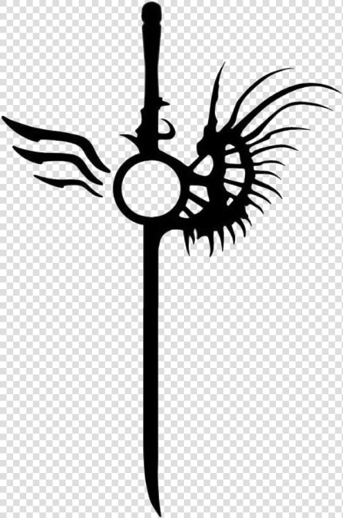 Halloween Tattoo Clipart Png Black And White Download   Devil May Cry Dmc Logo  Transparent PngTransparent PNG