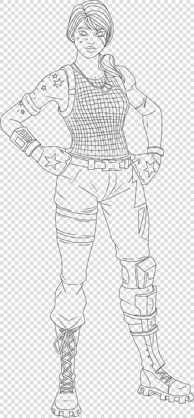 Fortnite Sparkle Specialist Drawing  HD Png DownloadTransparent PNG