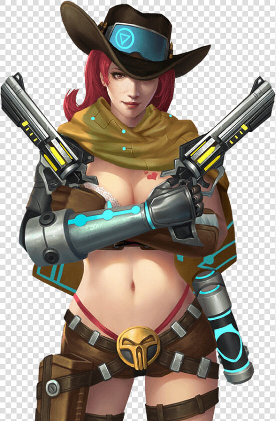 Hero Mission Female Mccree  HD Png DownloadTransparent PNG