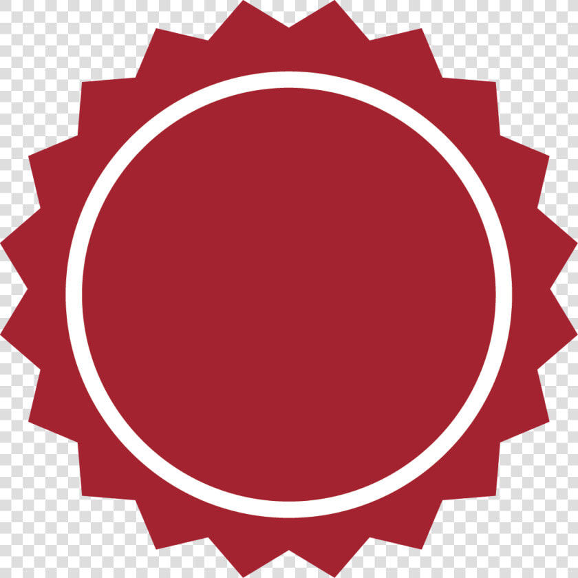 Red Round White Dot Circle Banner   Maks  HD Png DownloadTransparent PNG