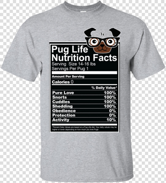 Pug Life Nutrition Facts   Nutrition 100 Whey Gold Standard  HD Png DownloadTransparent PNG