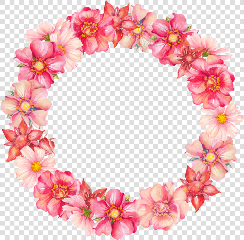 Flower Cartoon Png   Marco De Flores Vintage Png  Transparent PngTransparent PNG