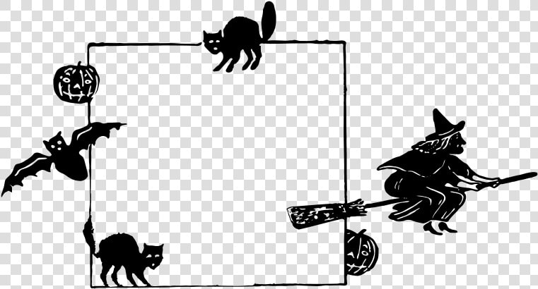 Halloween Frame   Clipart Picture Frame Halloween  HD Png DownloadTransparent PNG