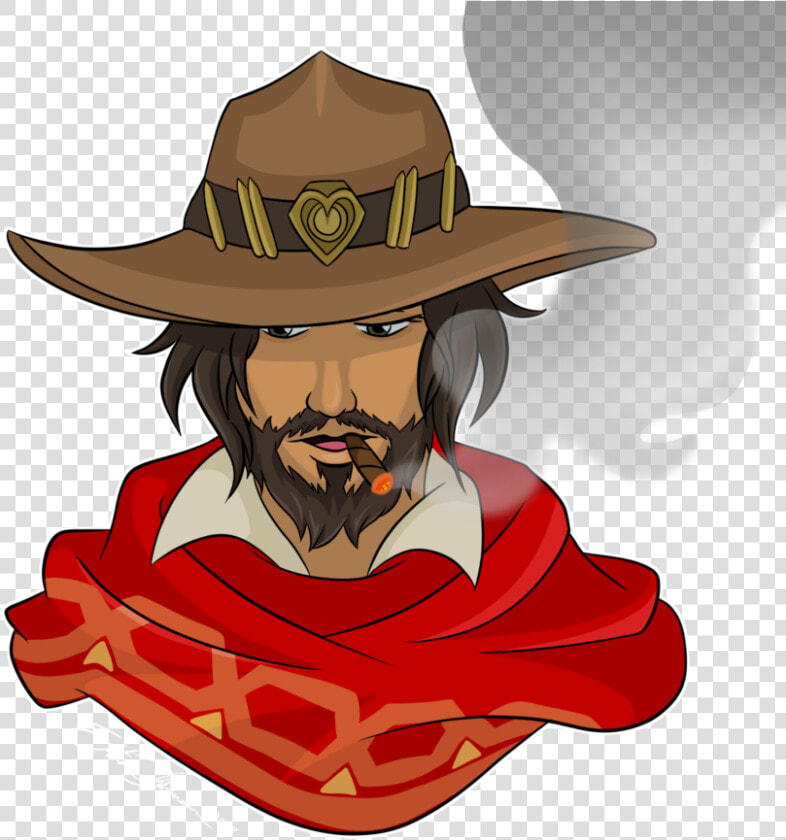 Transparent Mccree Hat Png   Illustration  Png DownloadTransparent PNG