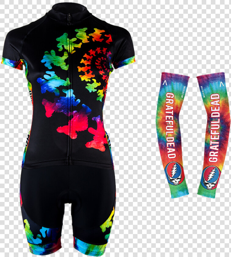 Grateful Dead Viola Women S Evo Kit   Grateful Dead Bike Jersey  HD Png DownloadTransparent PNG