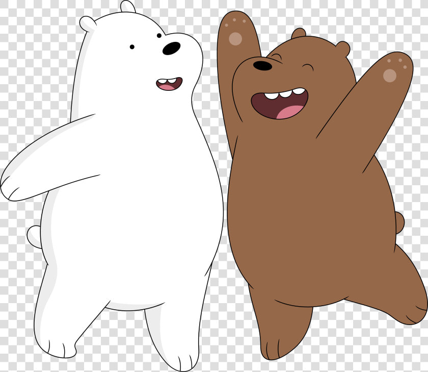 Chicago Drawing Bears   Ice Bear And Grizzly We Bare Bears  HD Png DownloadTransparent PNG
