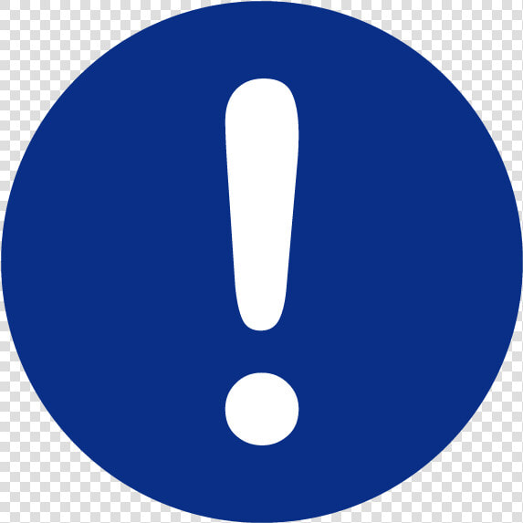 Circle Exclamation Point Icon   Png Download   Blue Circle With Exclamation Mark  Transparent PngTransparent PNG