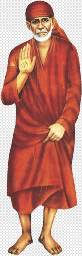 Shirdi Sai Baba Standing  HD Png DownloadTransparent PNG
