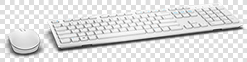 Dell Wireless Keyboard And Mouse Km636 New   Computer Keyboard  HD Png DownloadTransparent PNG