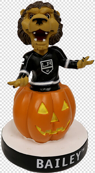 La Kings Bailey Halloween Bobble Head   Jack o  39  lantern  HD Png DownloadTransparent PNG