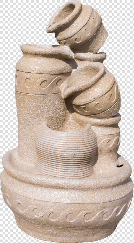 Small Matki Water Fountain For Home Decor  sand Drift    Carving  HD Png DownloadTransparent PNG