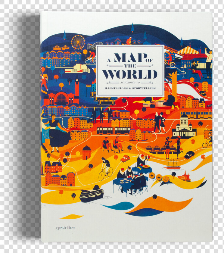 A Map Of The World Gestalten Book Design Class   Map Of The World Book  HD Png DownloadTransparent PNG