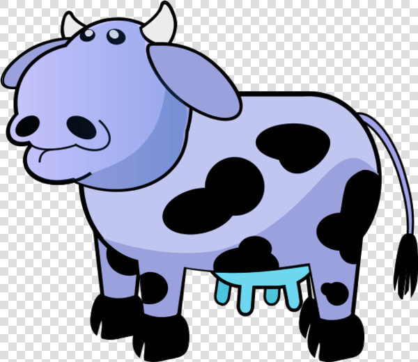 Cartoon Cow Cliparts   Cow Colour  HD Png DownloadTransparent PNG