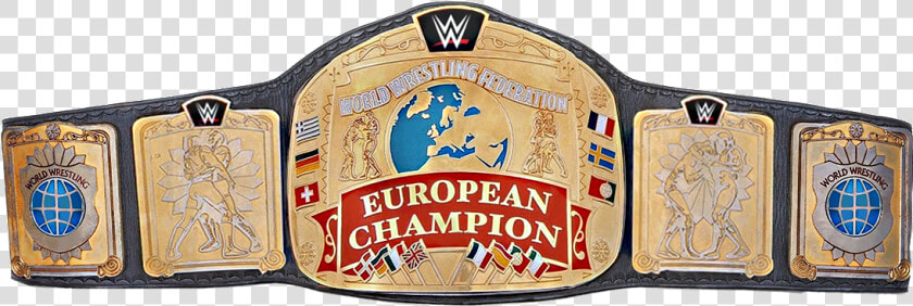 Wwf European Championship Belt  HD Png DownloadTransparent PNG