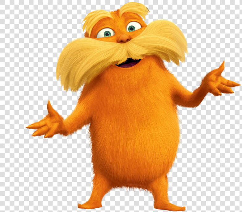 The Lorax Youtube Clip Art   Lorax Dr Seuss Characters  HD Png DownloadTransparent PNG