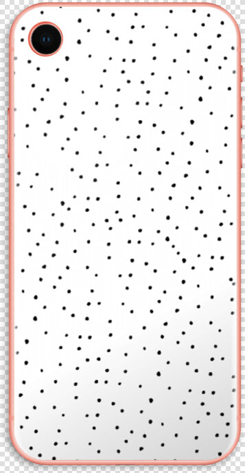 Small Dots On White Skin Iphone Xr   Polka Dot  HD Png DownloadTransparent PNG