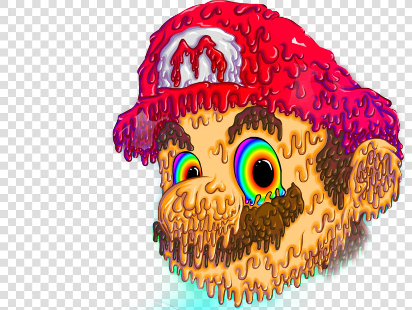  mario  art  trippy  tumblr  png  pngtumblr  cool  rainbow   Funny Trippy  Transparent PngTransparent PNG