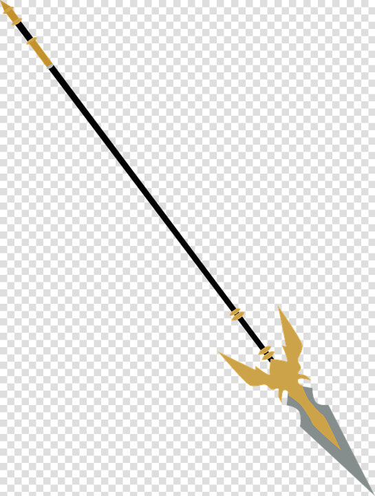 Spear  War Spear  Svg File  War Weapon  Lance   3 Prong Hawaiian Sling  HD Png DownloadTransparent PNG