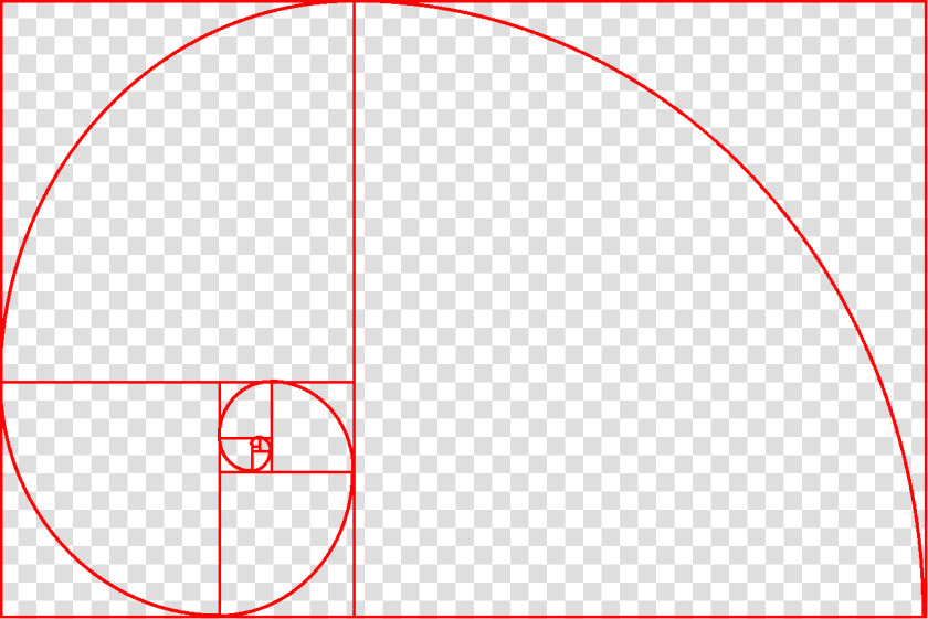 Golden Ratio Overlays   Fibonacci Photography  HD Png DownloadTransparent PNG