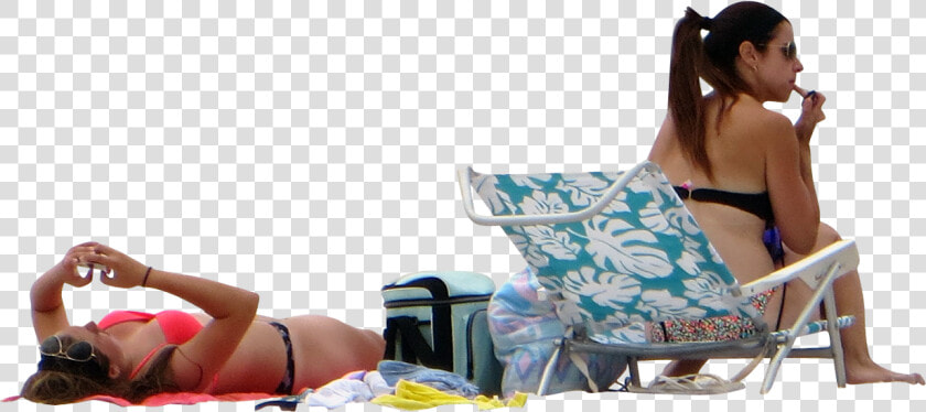 Playa Verano Bikini   Beach People Sitting Png  Transparent PngTransparent PNG