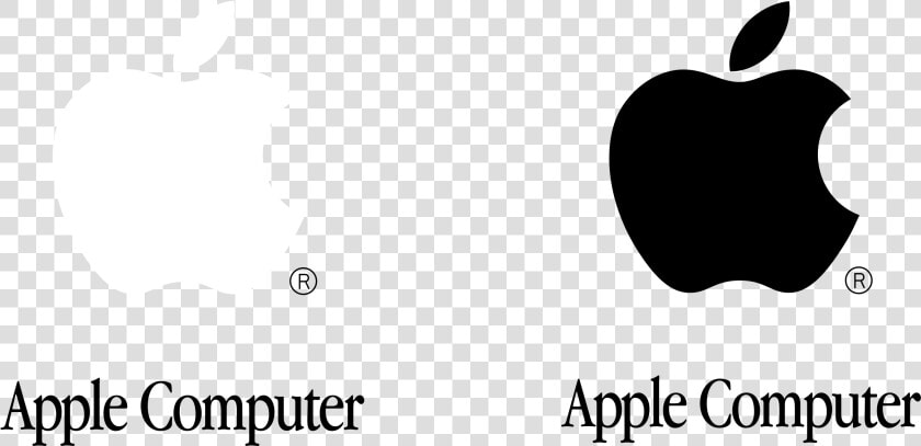 Apple Logo Black And White   Apple  HD Png DownloadTransparent PNG