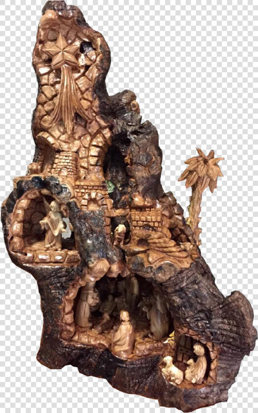 Olive Wood And Mother Of Pearl Carving Is Long Holy   Bronze Sculpture  HD Png DownloadTransparent PNG