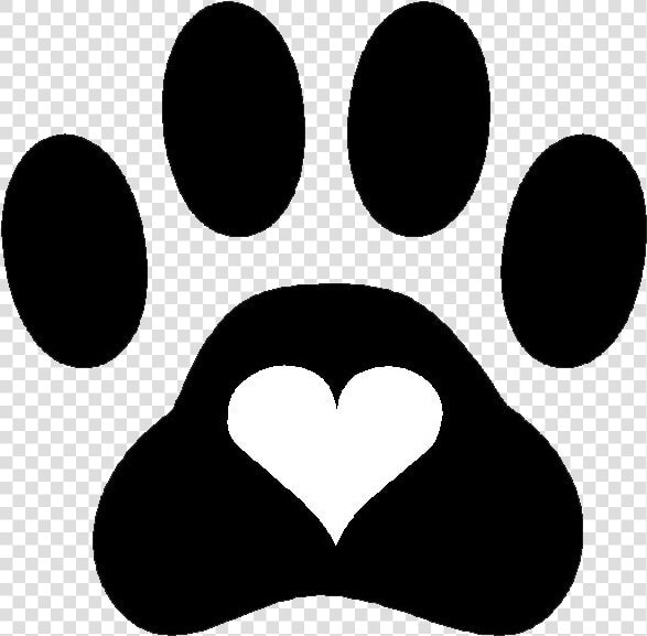 Pet Friendly Apartment Homes   Dog Paw Print With Heart  HD Png DownloadTransparent PNG