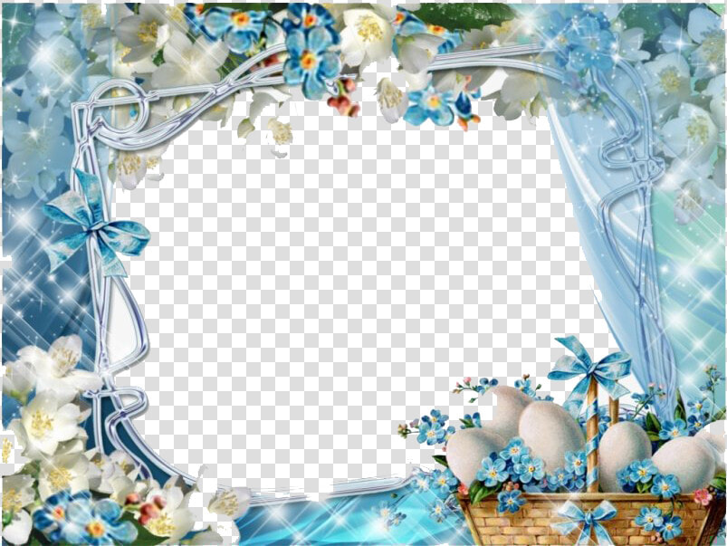 Easter Frame Png Pic   Have A Blessed Easter  Transparent PngTransparent PNG