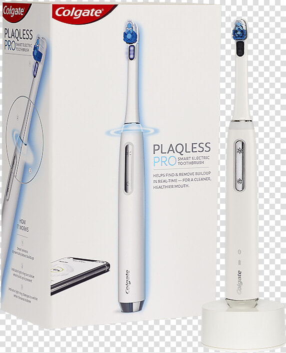 Colgate Plaqless Pro Smart Electric Toothbrush  HD Png DownloadTransparent PNG