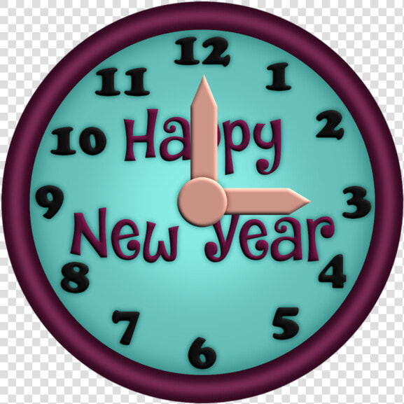New Year Clocks   Wall Clock  HD Png DownloadTransparent PNG