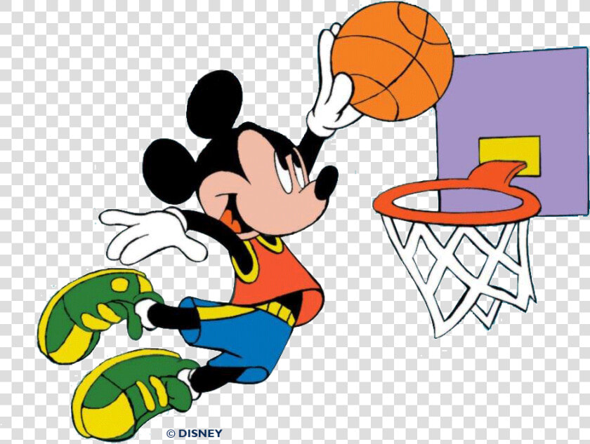 Cool Mickey Mouse Basketball   Mickey Mouse Basketball  HD Png DownloadTransparent PNG