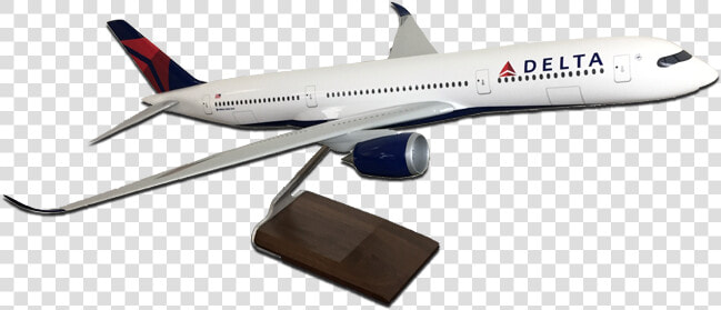 Pm Delta A350 900 1 100 Scale   Model Aircraft  HD Png DownloadTransparent PNG