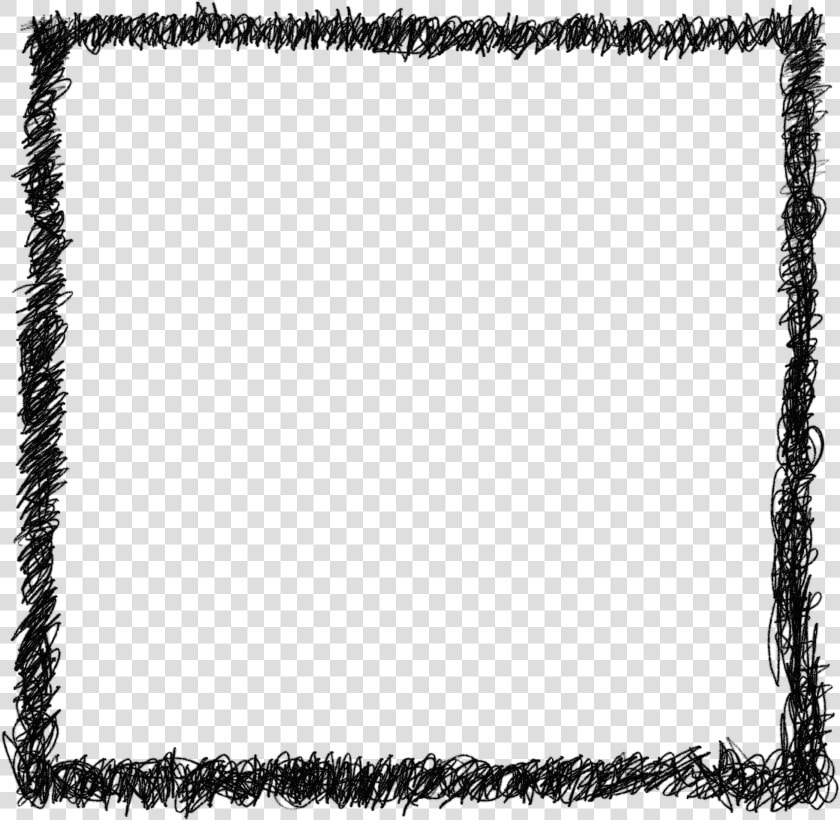 Square Scribble Png   Square Picture Frame Transparent  Png DownloadTransparent PNG