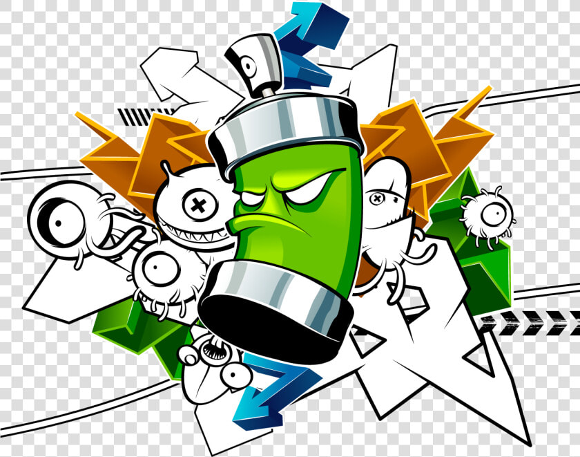 Clipart Resolution 1352 1096   Graffiti Can Cartoon  HD Png DownloadTransparent PNG