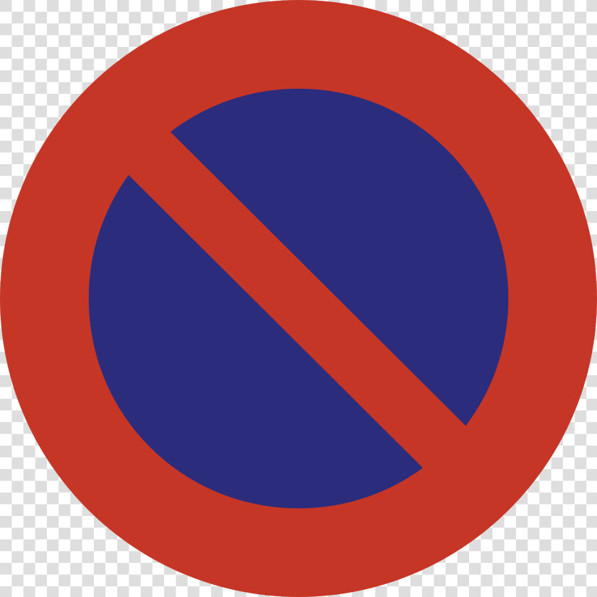 No Stopping Road Sign  HD Png DownloadTransparent PNG