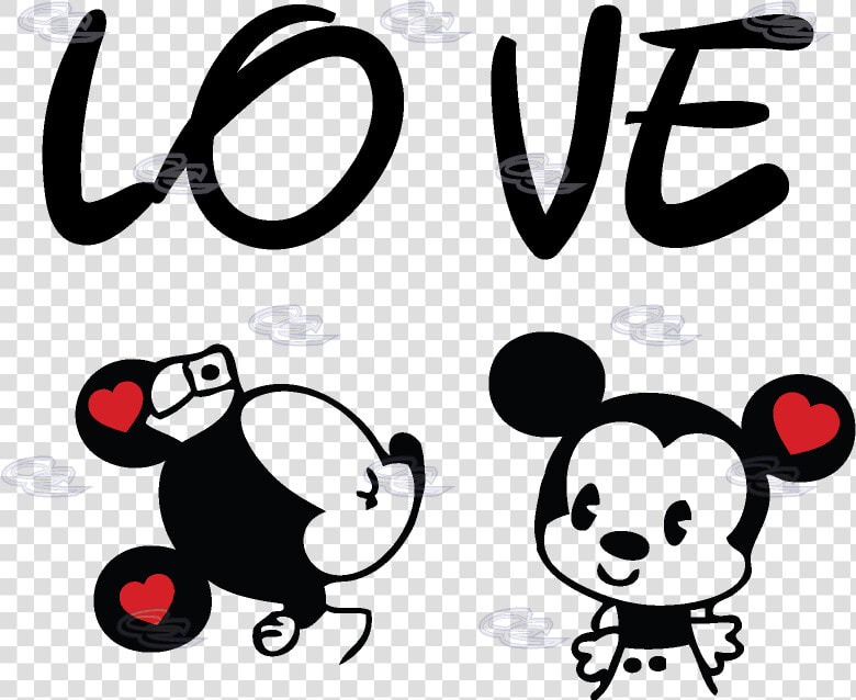 Mickey And Minnie Love Png   Love Mickey Y Minnie  Transparent PngTransparent PNG