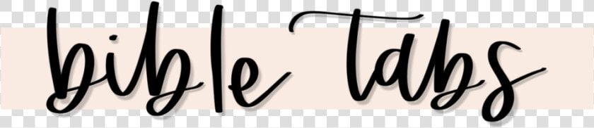 Bible Tabs   Calligraphy  HD Png DownloadTransparent PNG