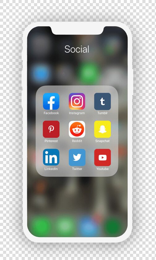 Social Media Screening   Transparent Phone Social Media  HD Png DownloadTransparent PNG